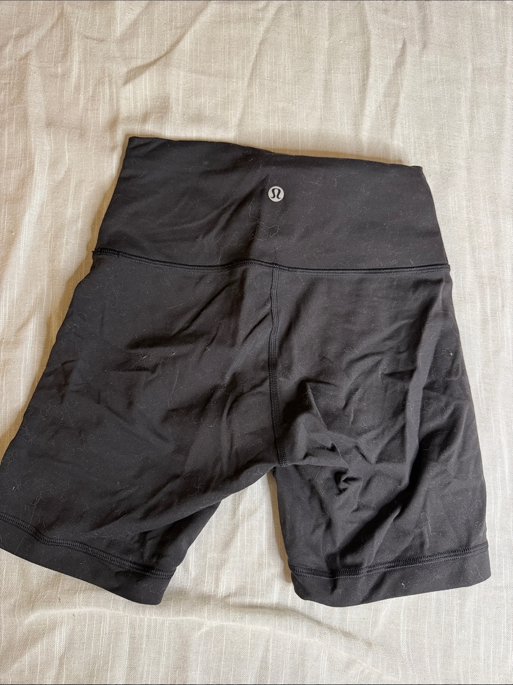 lululemon athletica Black High-Waist Bike Shorts